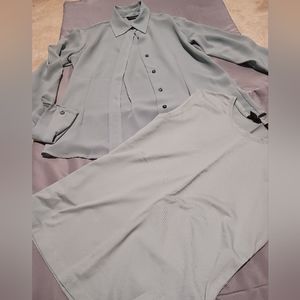 New York & Company shirt set